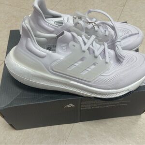 White Adidas Running Shoes